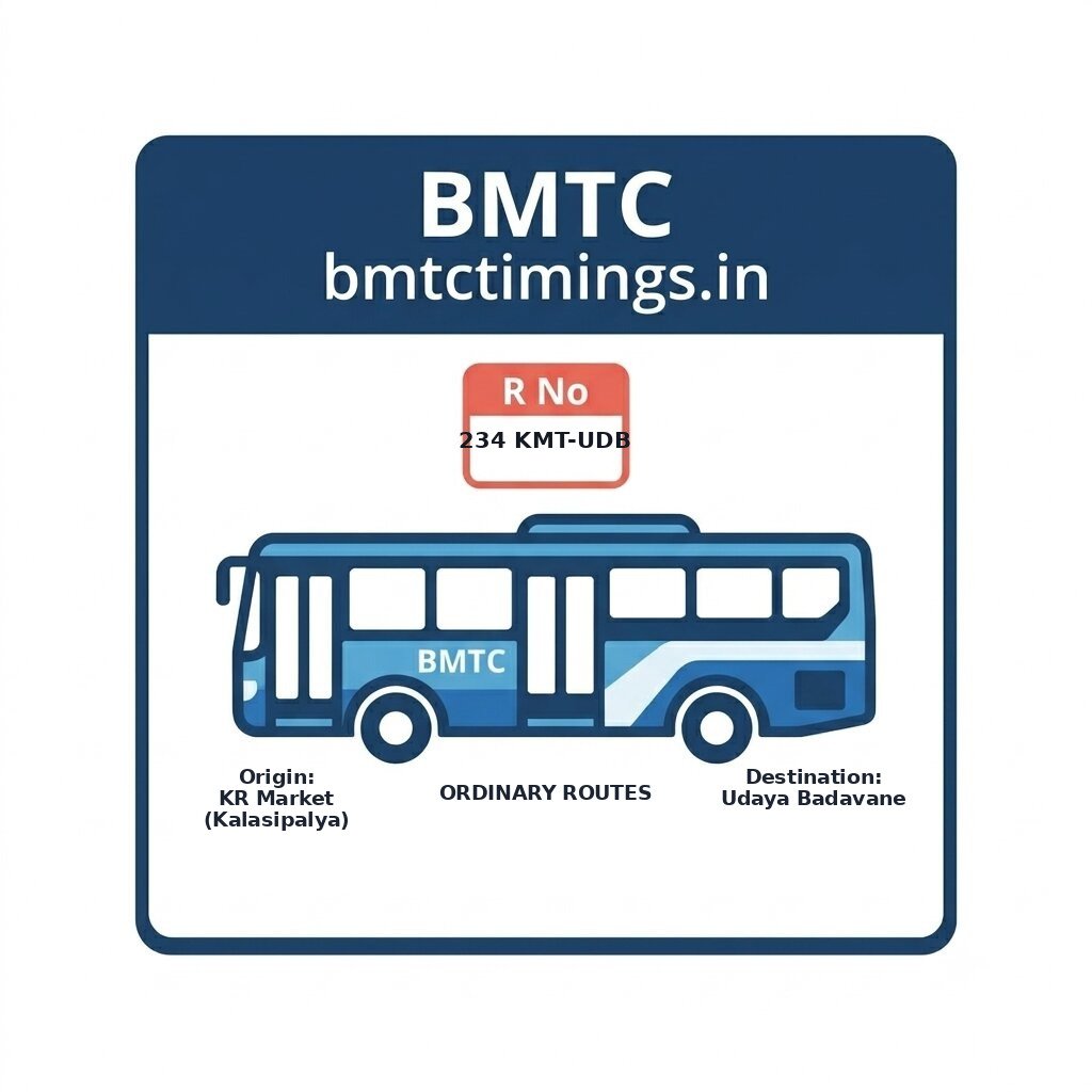 BMTC 234 KMT-UDB