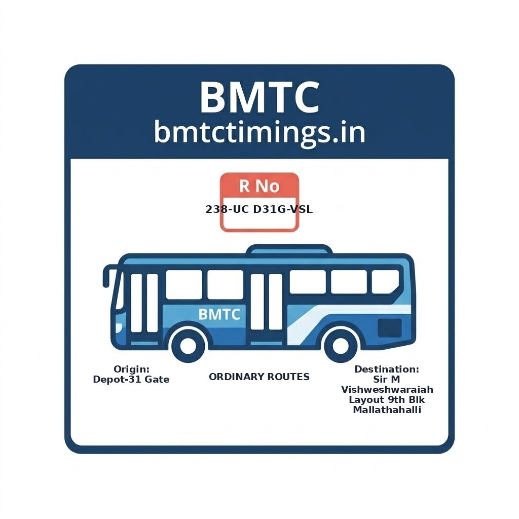 BMTC 238-UC D31G-VSL