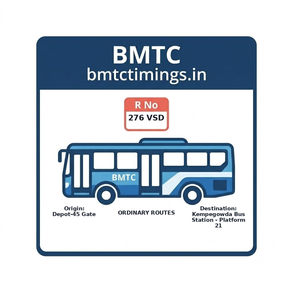 BMTC 276 VSD