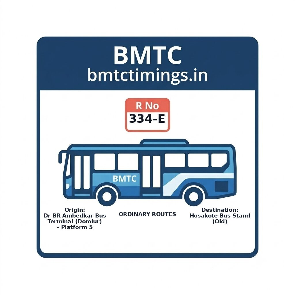 BMTC 334-E